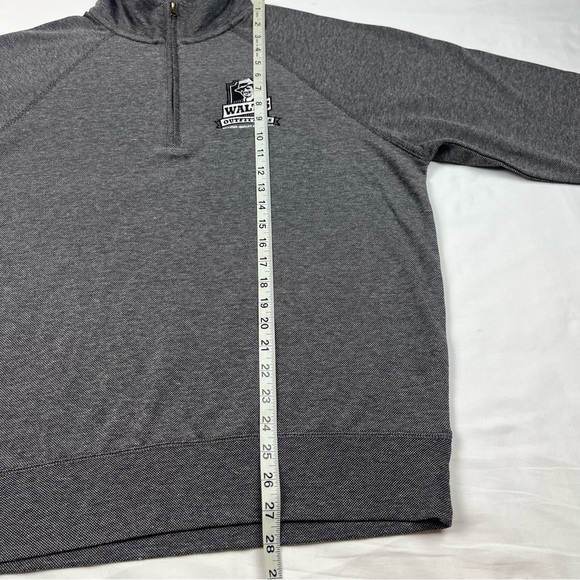 Disney Walt’s Collection Mens Sweater Sz Large Cast Exclusive 1/2 Zip Grey B6 - Picture 7 of 7